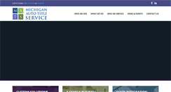 Desktop Screenshot of mi-autotitle.com